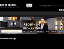 Tablet Screenshot of 306realestate.com